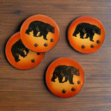 Bear Coaster Set