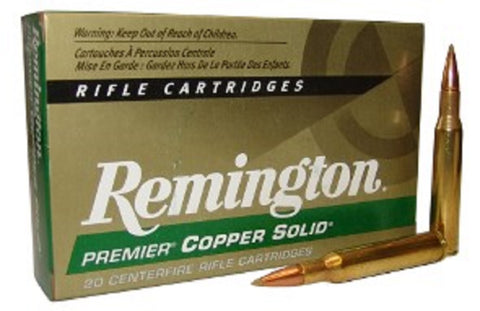 remington copper solid ammunition