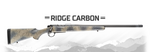 carbon barrelled rifle with text