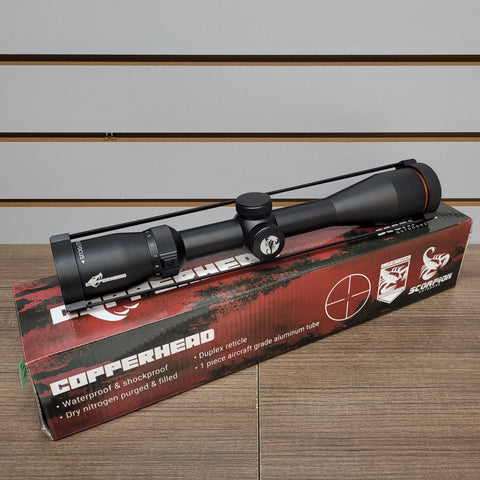 NEW Copperhead 4-12x40 Scope w/ No.4 Reticle #12274ae5