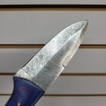 New Damascus Drop-Point Knife #12234012