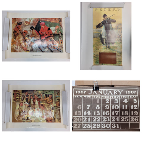 Vintage Calendar & Prints #12164481