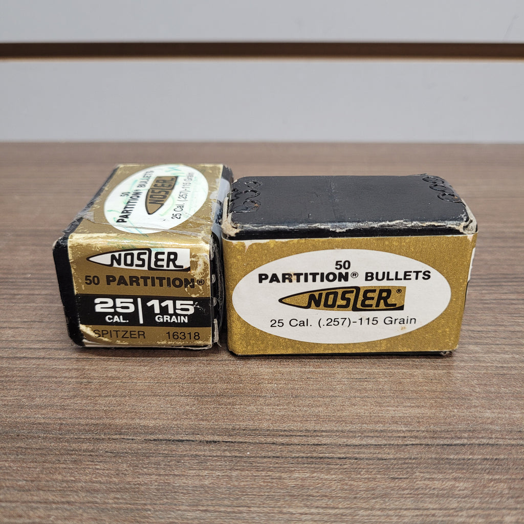 Bullets 25 Cal Partition x100 09124831 Extreme Range Outfitters
