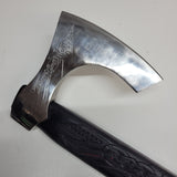 New Viking Axe w/ Leather Sheath #12304001