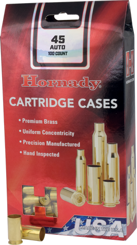 red box of cartridge cases