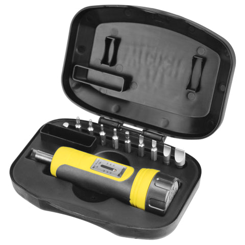 yellow tool, black case