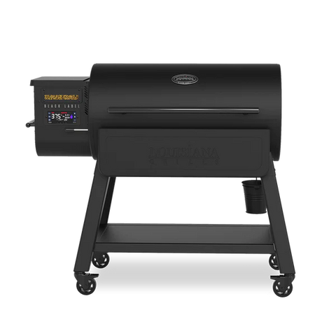 Black grill on white background