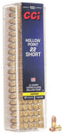 CCI hollow point 22 short ammo