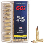 pack of CCI 17 HMR with V-MAX bullets