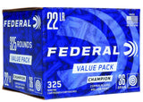 Federal Champion 22 LR 325 value pack 
