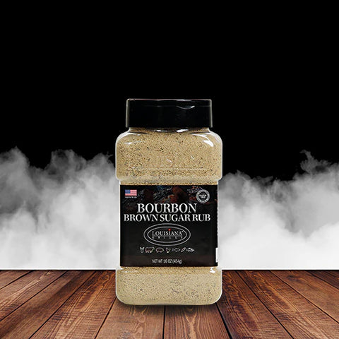 Spice container on smoky background
