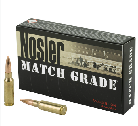 Nosler Match Grade ammunition 