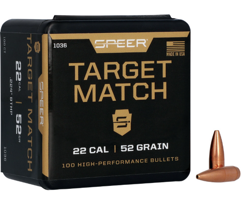 Speer Target Match Bullets