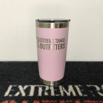 pink travel mug