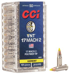 CCI 17 Mach 2 Rimfire ammo