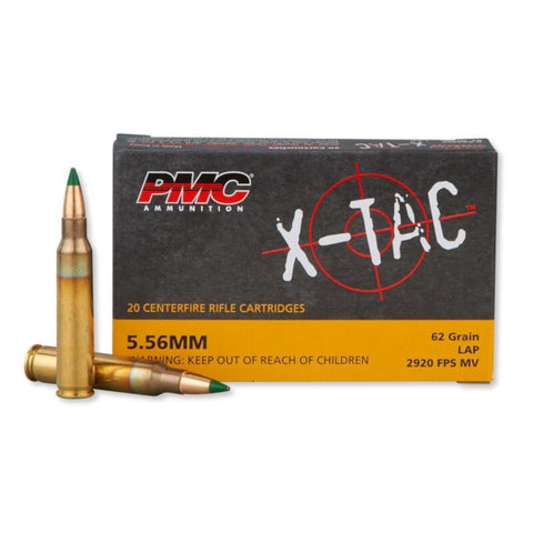 PMC green tip 5.56 NATO ammunition
