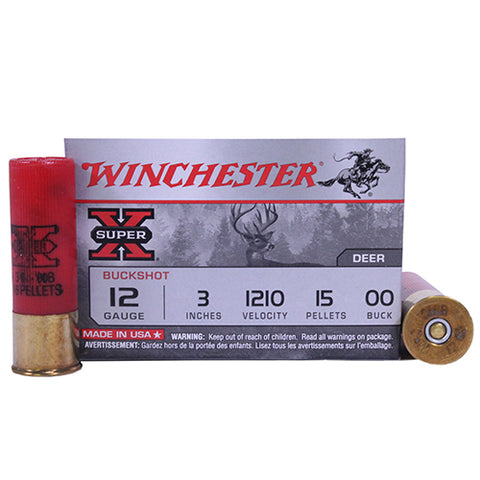 Winchester Super X 12 gauge 3 inch buckshot