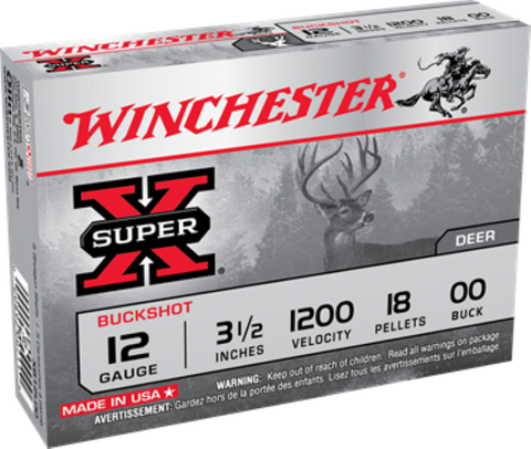 Winchester super x 3.5 inch buckshot
